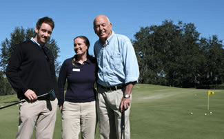 Stephen Packer with Frank and Valerie 